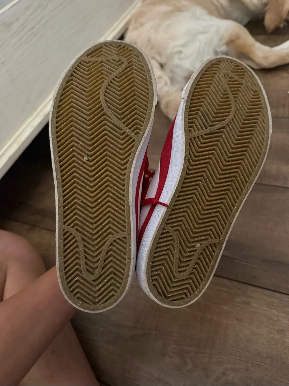 Nike bold red